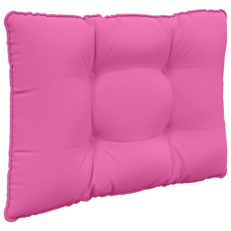Coussin de canapé d'extérieur Polyester Rose 60 x 50,5 x 8 cm - 5