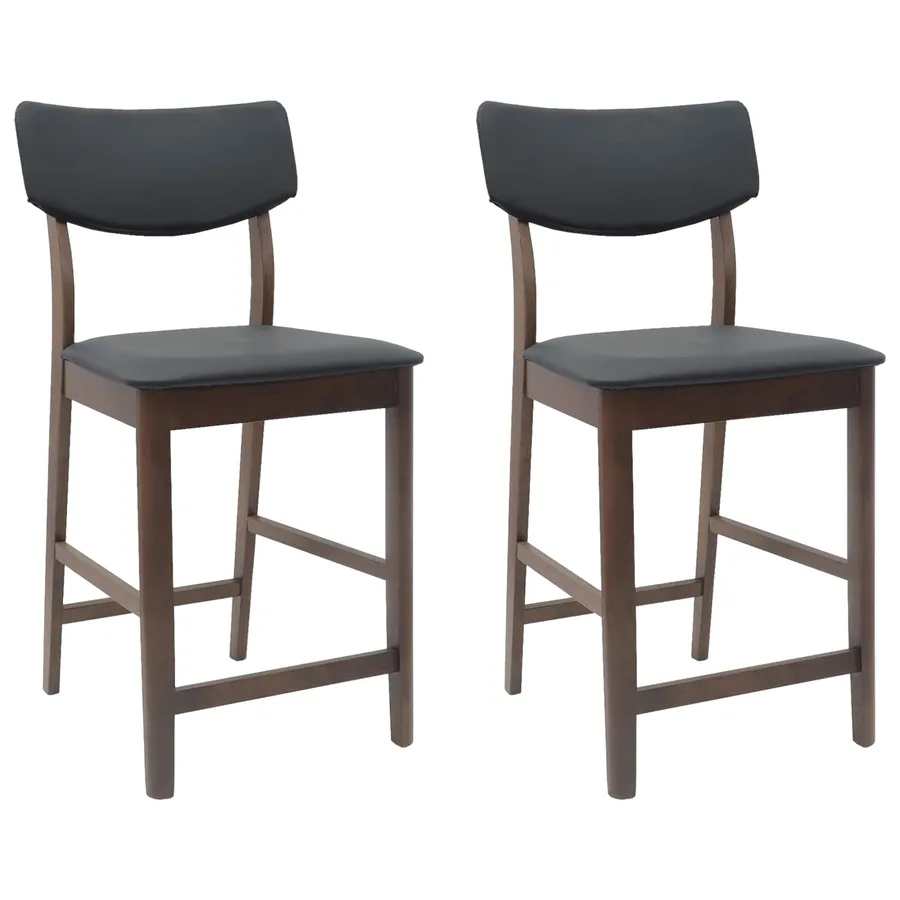 Chaises de salle à manger 2 pcs Marron Clair 48 x 49 x 95 cm - 2
