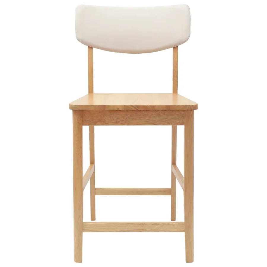 Chaises de salle à manger 2 pcs Naturel 48 x 49 x 95 cm - 5