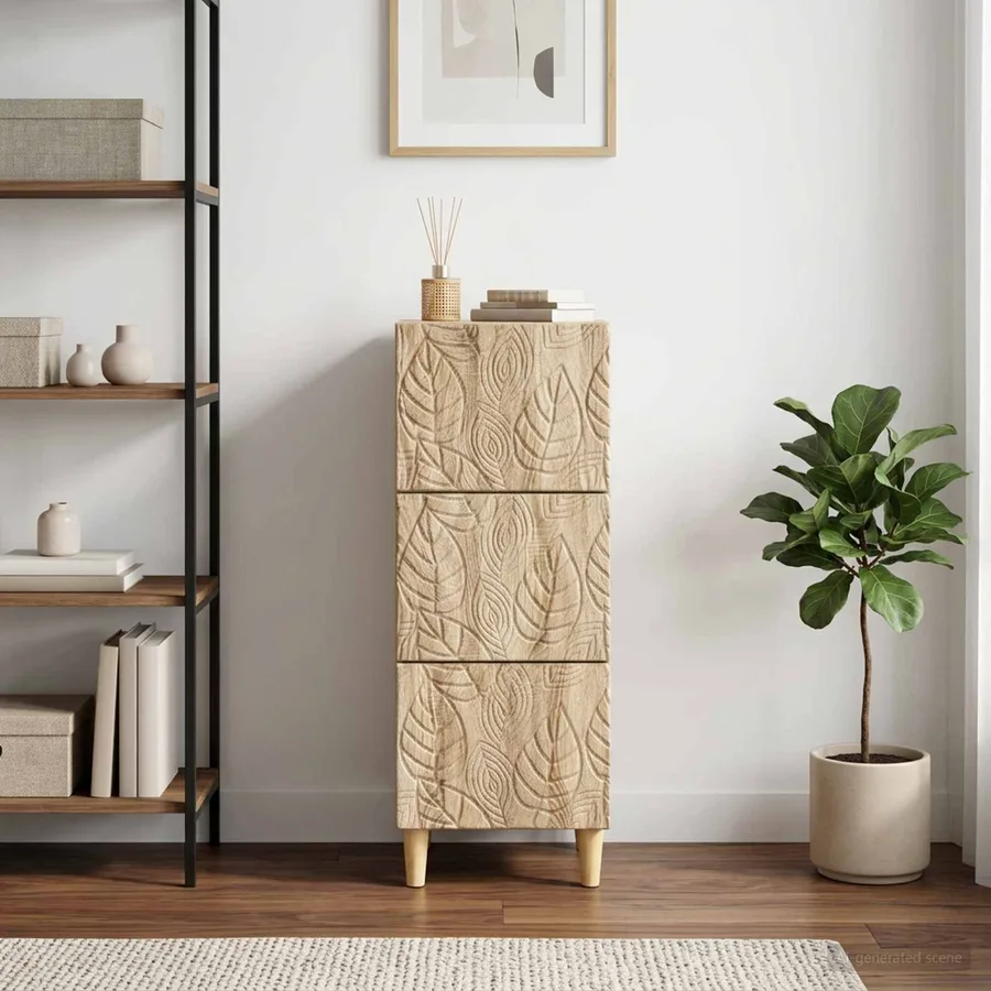 Armoire à tiroirs Chêne Sonoma 33 x 34,5 x 90 cm - 3
