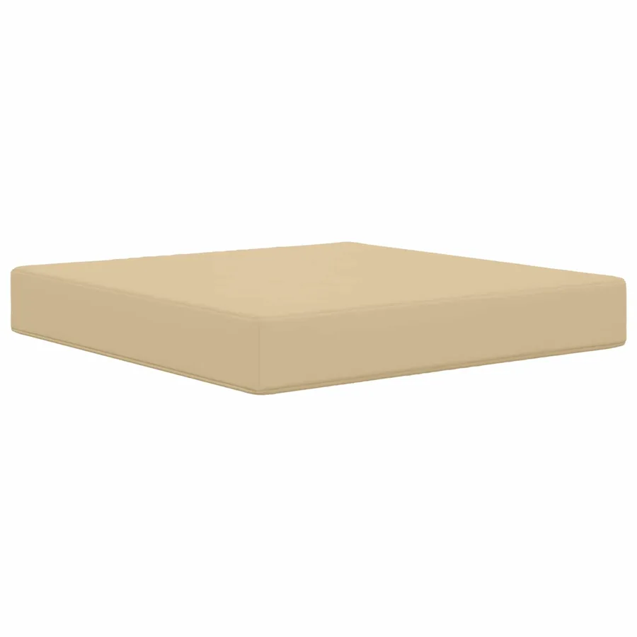Coussin de canapé d'extérieur 3 pcs Beige Polyester - 4