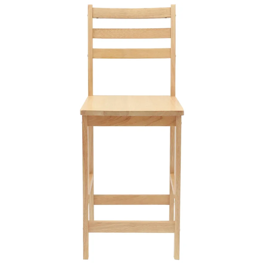 Chaises de salle à manger 2 pcs Naturel 40 x 47,5 x 99,5 cm - 5