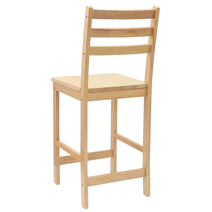 Chaises de salle à manger 2 pcs Naturel 40 x 47,5 x 99,5 cm - 7