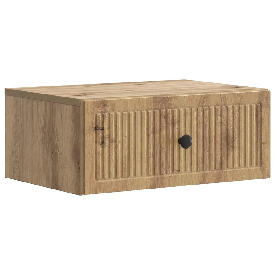 Cabinet de chevet 2 pc Chêne artisanal 49 x 34,5 x 20 cm - 5