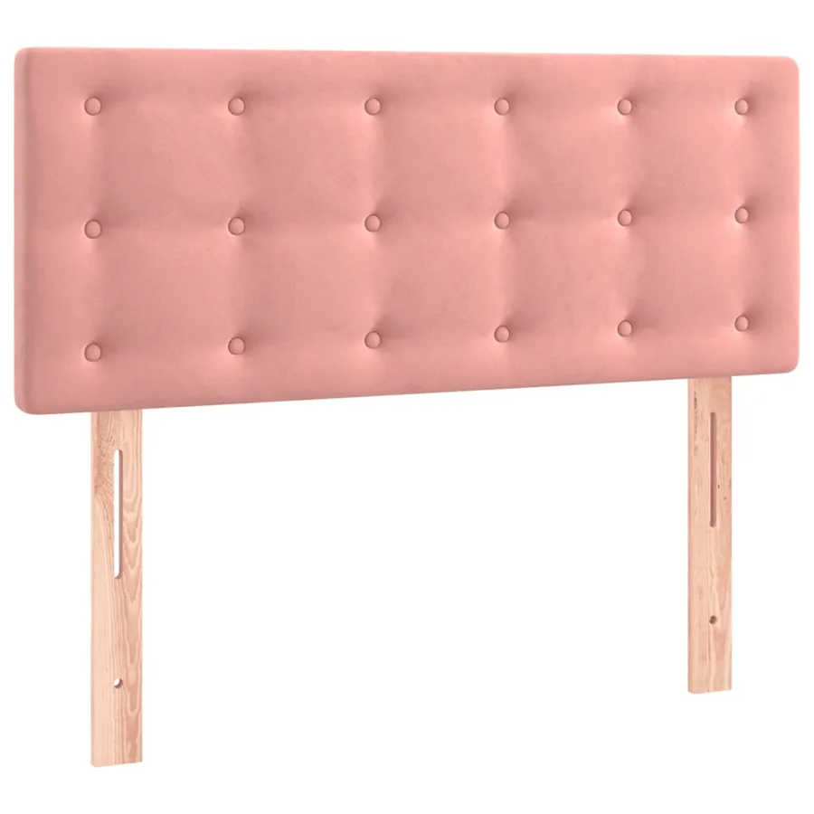 Sommier à lattes de lit avec matelas et LED Rose 120x200cm - 7
