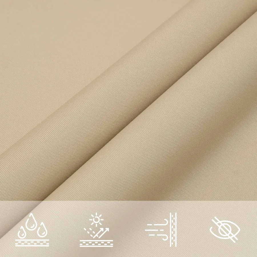 Voile d'ombre 6 x 2 m Oxford enduit de PU - 6