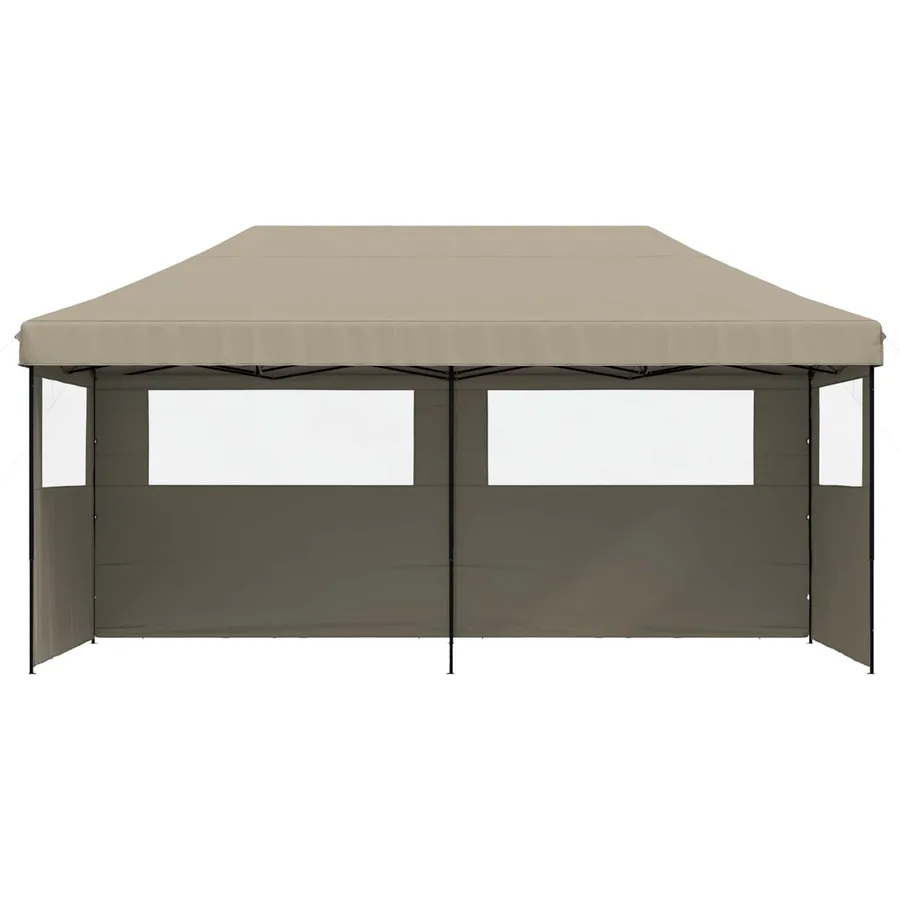 Tente de fête Taupe 292 x 580 x 315 cm Tissu Oxford - 3
