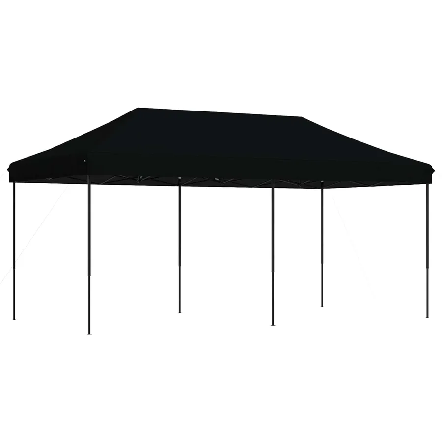 Tente de fête Noir 292 x 580 x 315 cm Tissu Oxford - 2