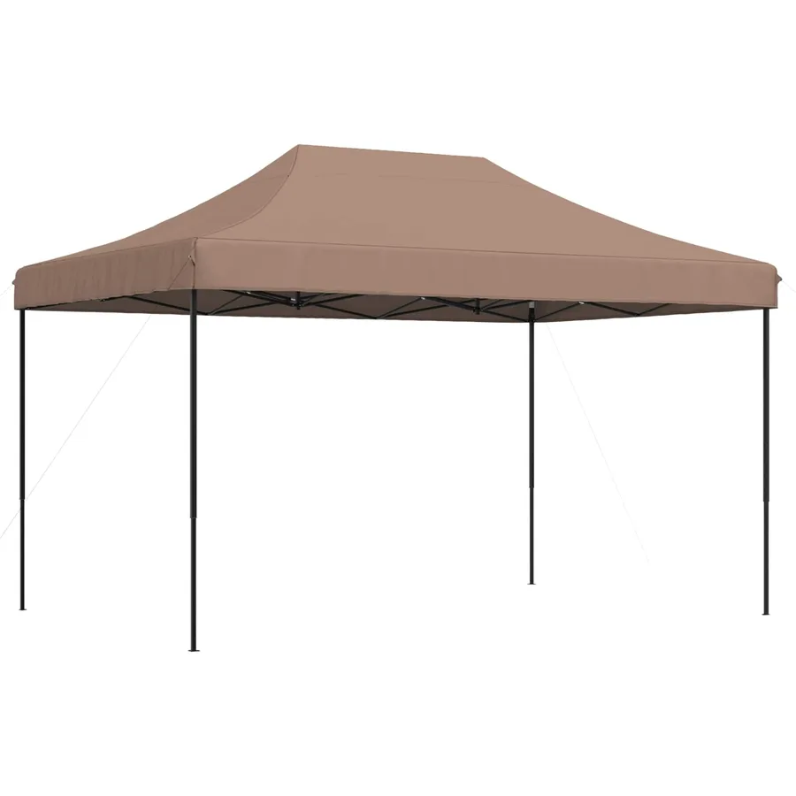 Tente de fête Marron 292 x 440 x 315 cm Tissu Oxford - 6