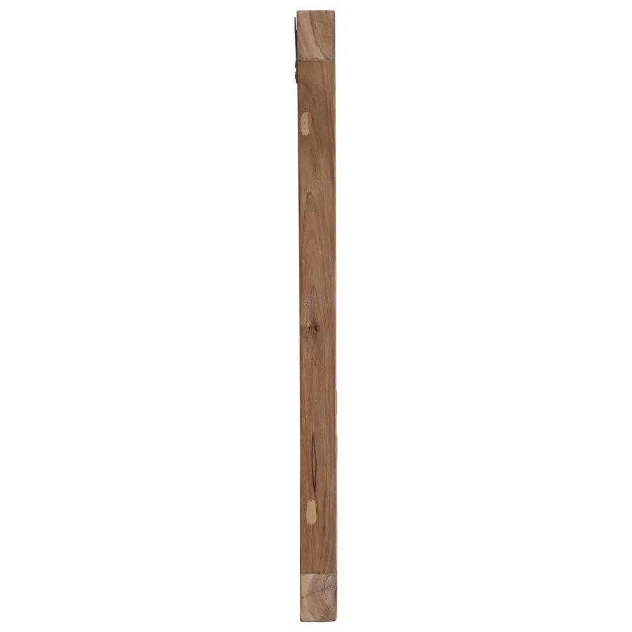 Tête de lit Naturel Bois de teck massif - 3