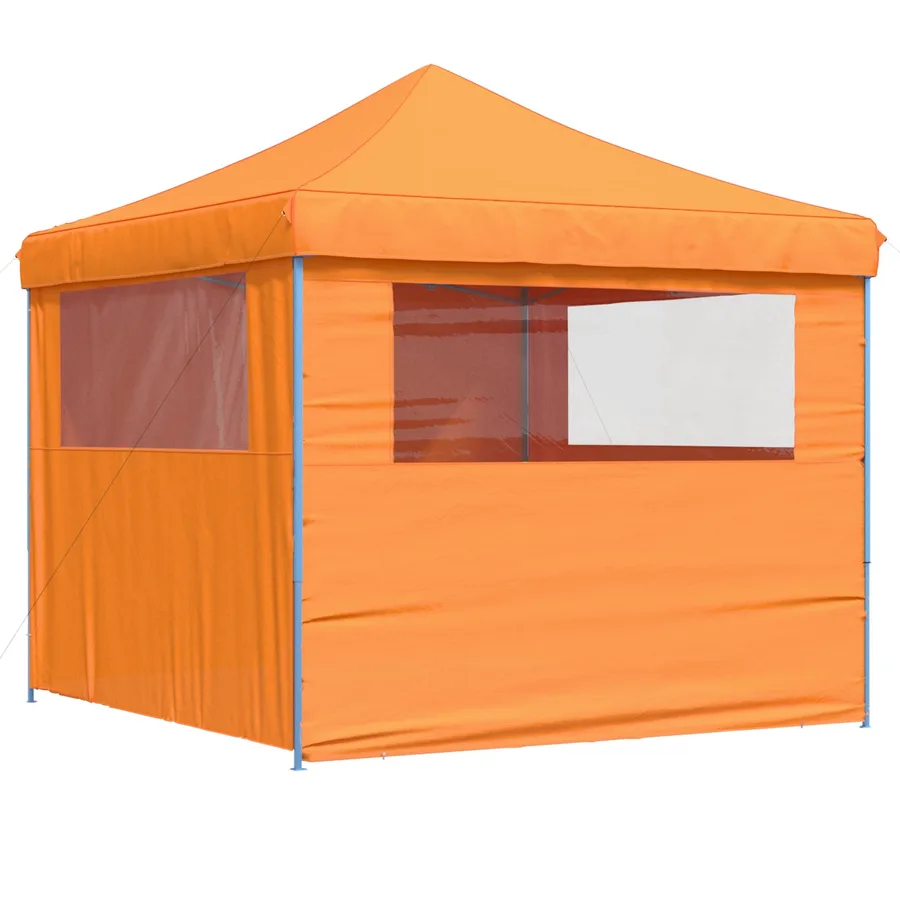 Tente de fête Orange 292 x 292 x 315 cm Tissu Oxford - 7