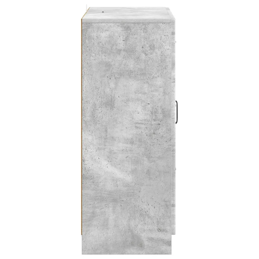 Buffet Gris béton 66 x 34,5 x 87 cm Bois d'ingénierie - 7