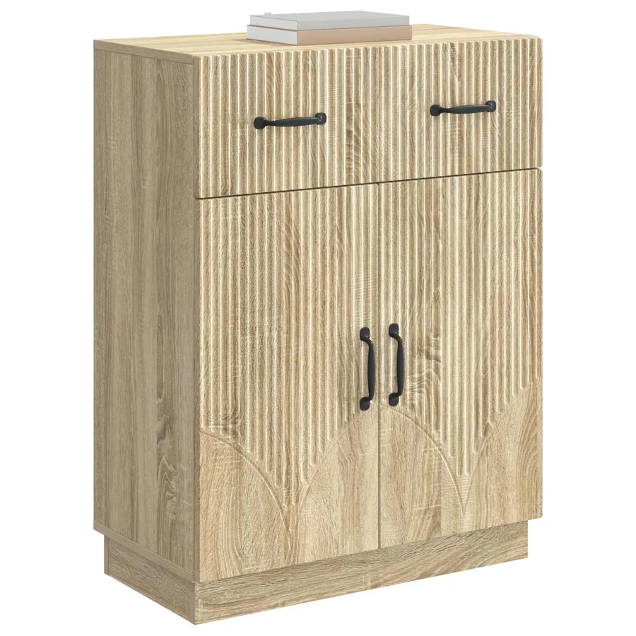 Buffet Chêne Sonoma 66 x 34,5 x 87 cm Bois d'ingénierie - 3