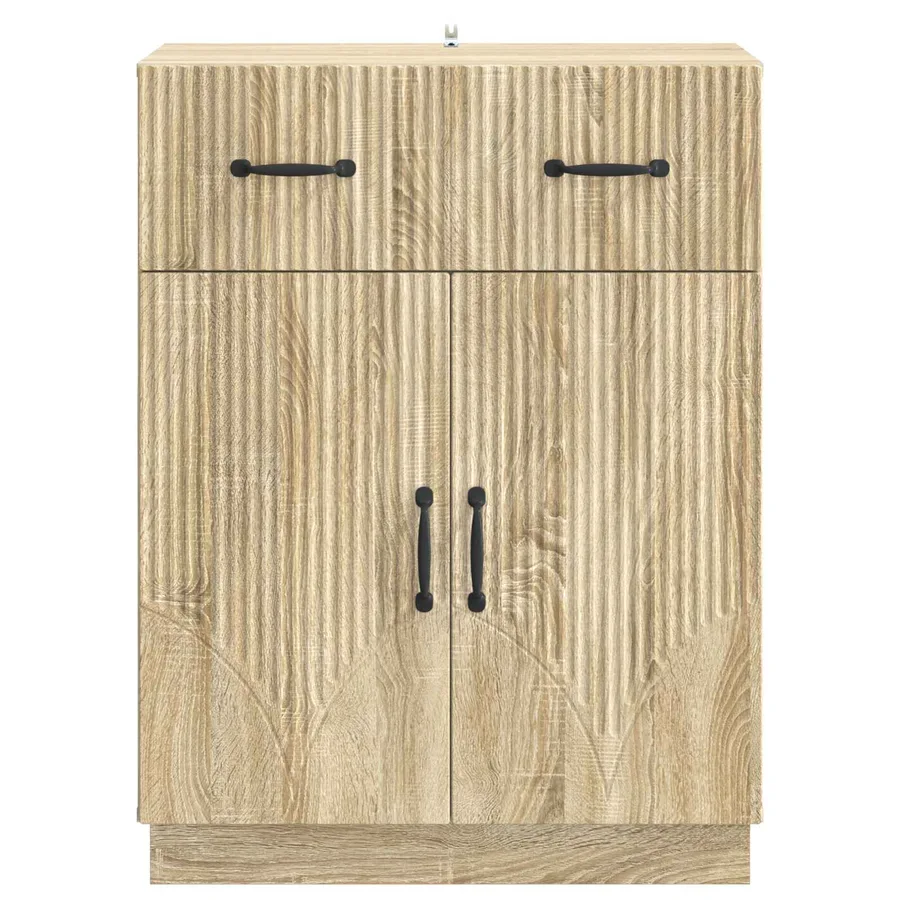 Buffet Chêne Sonoma 66 x 34,5 x 87 cm Bois d'ingénierie - 6