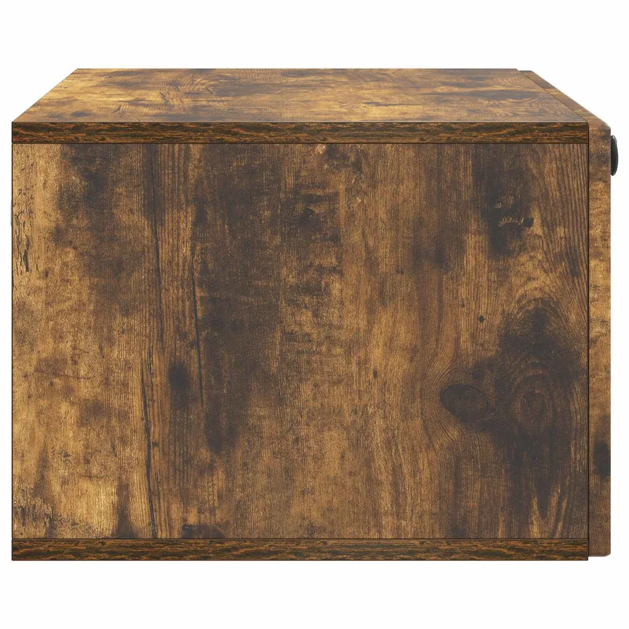 Meuble TV mural Chêne fumé 78,5 x 41 x 30 cm Bois d'ingénierie - 7