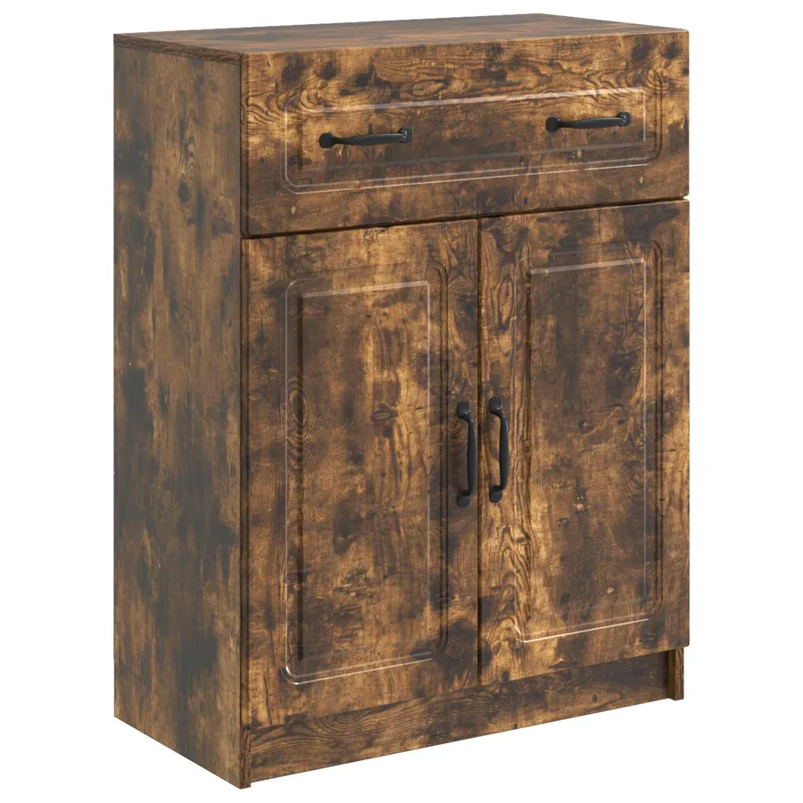 Buffet Chêne fumé 66 x 34,5 x 87 cm Bois d'ingénierie - 2