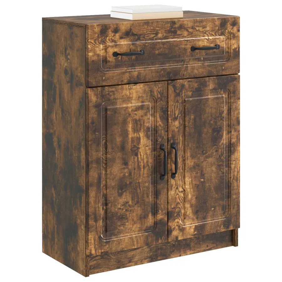 Buffet Chêne fumé 66 x 34,5 x 87 cm Bois d'ingénierie - 3