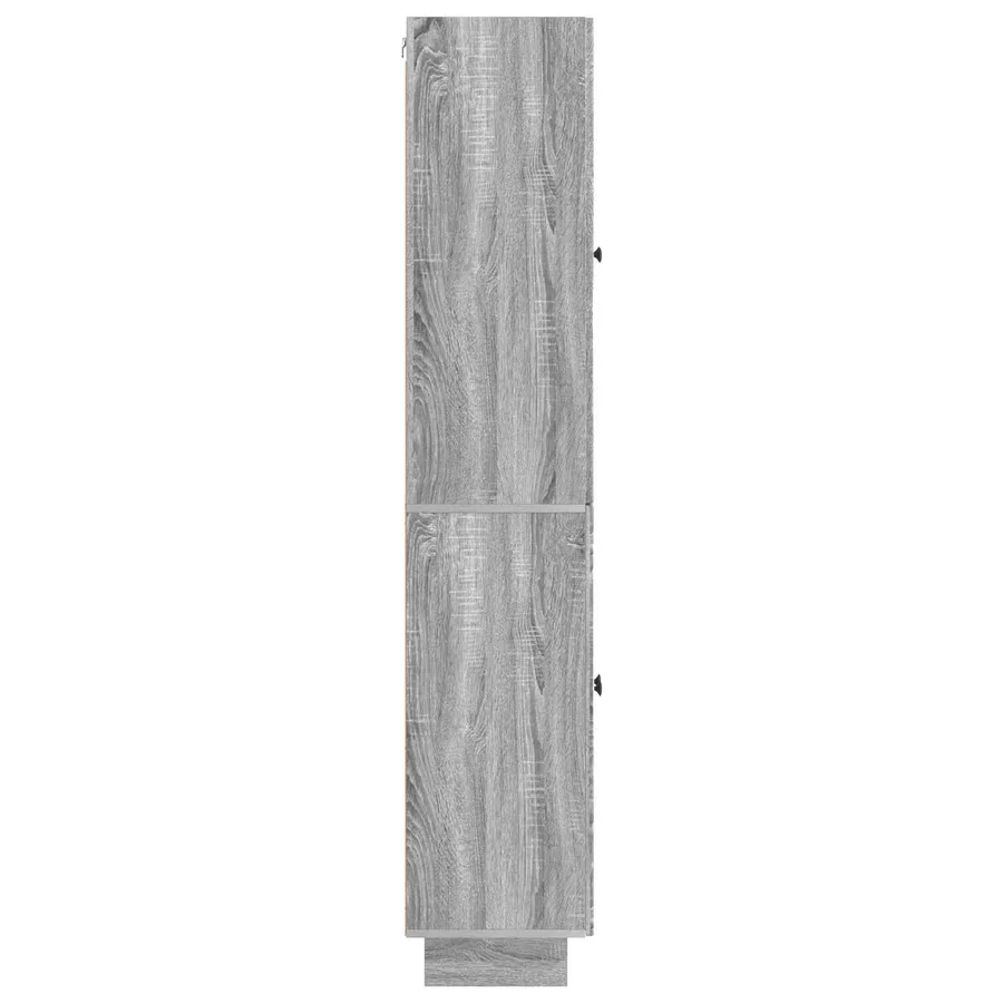 Ensemble de Meubles 2 pcs Sonoma gris 66 x 34,5 x 90 cm - 6