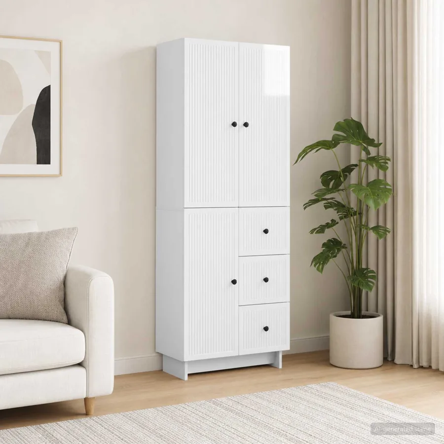 Ensemble de Meubles 2 pcs 66 x 34,5 x 90 cm Bois d'ingénierie