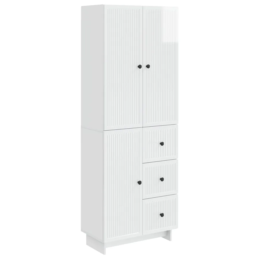 Ensemble de Meubles 2 pcs 66 x 34,5 x 90 cm Bois d'ingénierie - 2