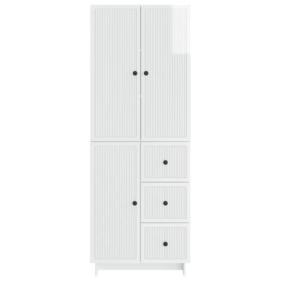 Ensemble de Meubles 2 pcs 66 x 34,5 x 90 cm Bois d'ingénierie - 5