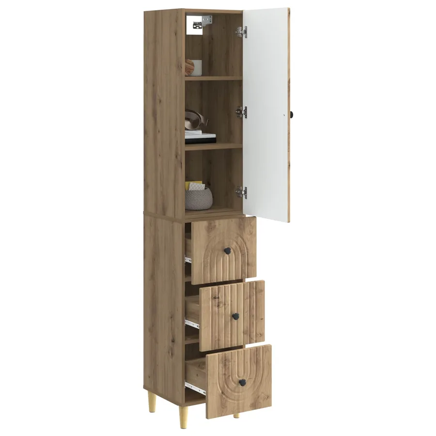 Ensemble de Meubles 2 pc Bois d'ingénierie - 3