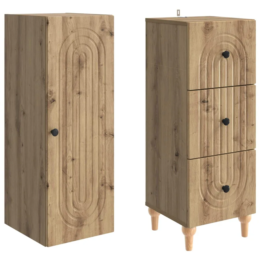 Ensemble de Meubles 2 pc Bois d'ingénierie - 4