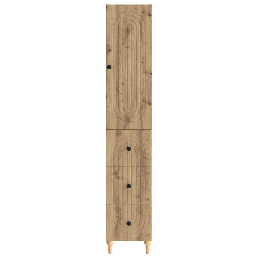 Ensemble de Meubles 2 pc Bois d'ingénierie - 5