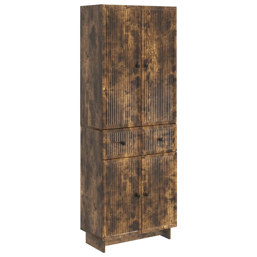 Ensemble de Meubles 2 pcs 66 x 34,5 x 90 cm Bois d'ingénierie - 2