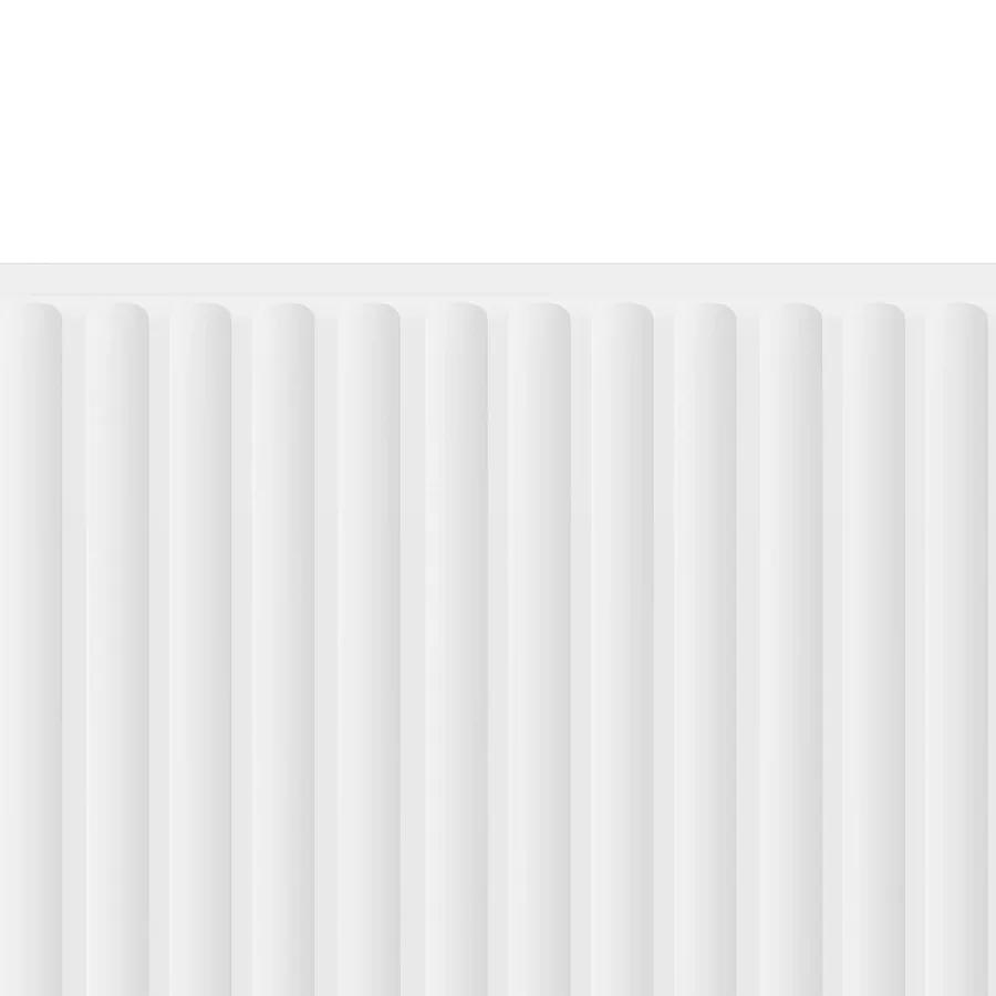 Meuble TV Blanc brillant 147 x 34,5 x 30 cm Bois d'ingénierie - 8