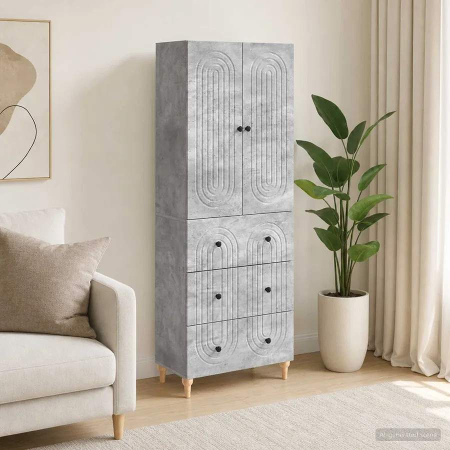 Ensemble de Meubles 2 pcs 66 x 34,5 x 90 cm Bois d'ingénierie