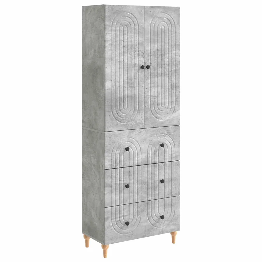 Ensemble de Meubles 2 pcs 66 x 34,5 x 90 cm Bois d'ingénierie - 2