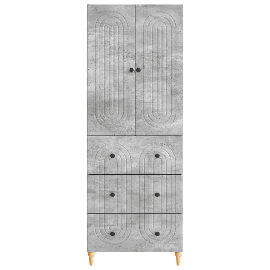 Ensemble de Meubles 2 pcs 66 x 34,5 x 90 cm Bois d'ingénierie - 5