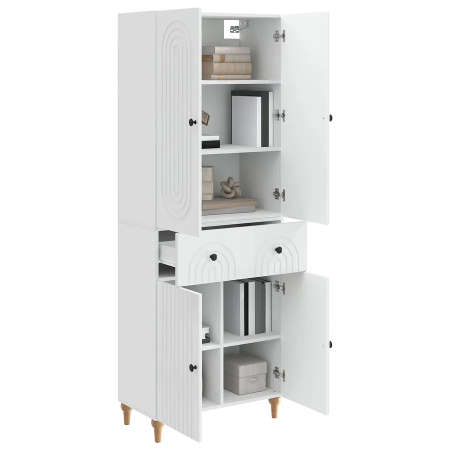 Ensemble de Meubles 2 pcs 66 x 34,5 x 90 cm Bois d'ingénierie - 3