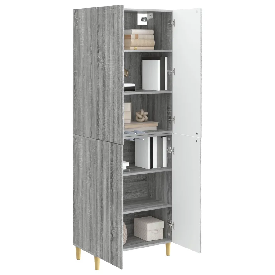 Ensemble de Meubles 2 pcs 66 x 34,5 x 90 cm Bois d'ingénierie - 3