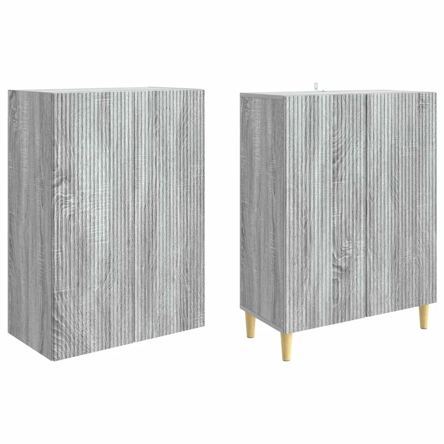 Ensemble de Meubles 2 pcs 66 x 34,5 x 90 cm Bois d'ingénierie - 4