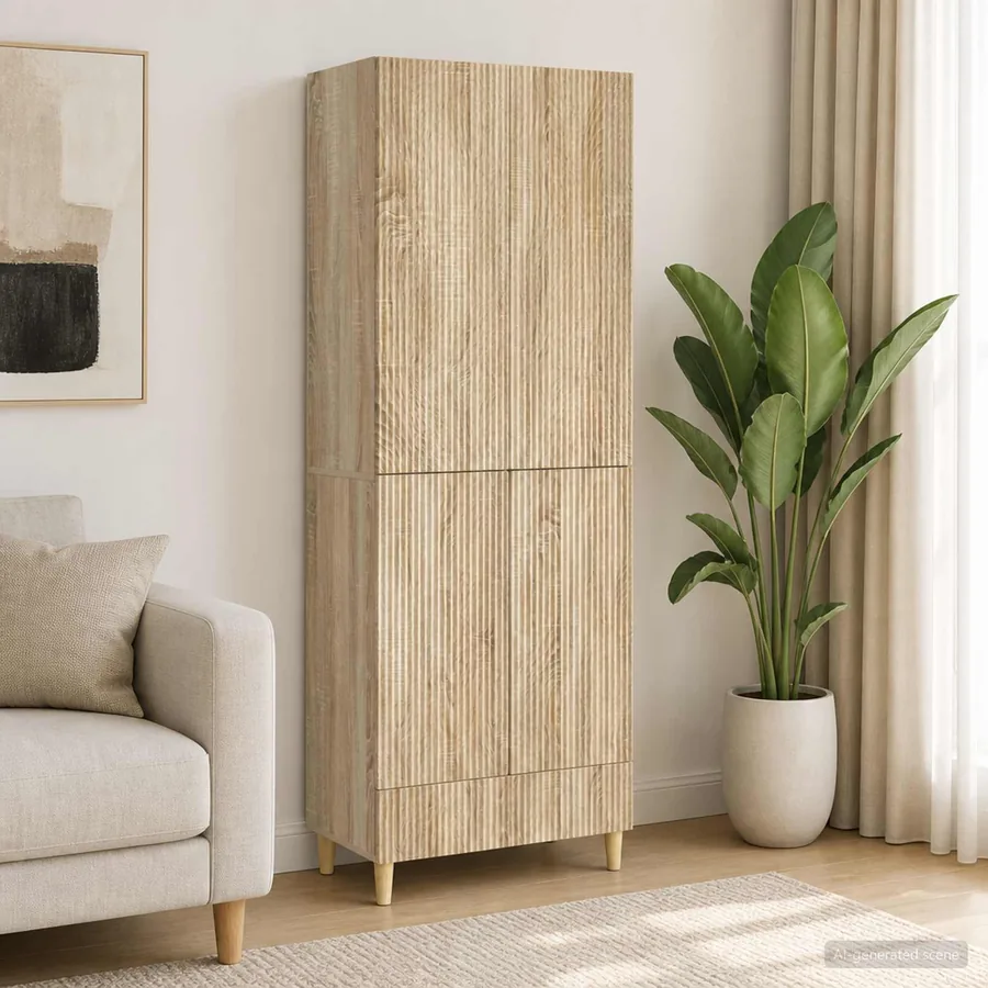 Ensemble de Meubles 2 pcs 66 x 34,5 x 95 cm Bois d'ingénierie