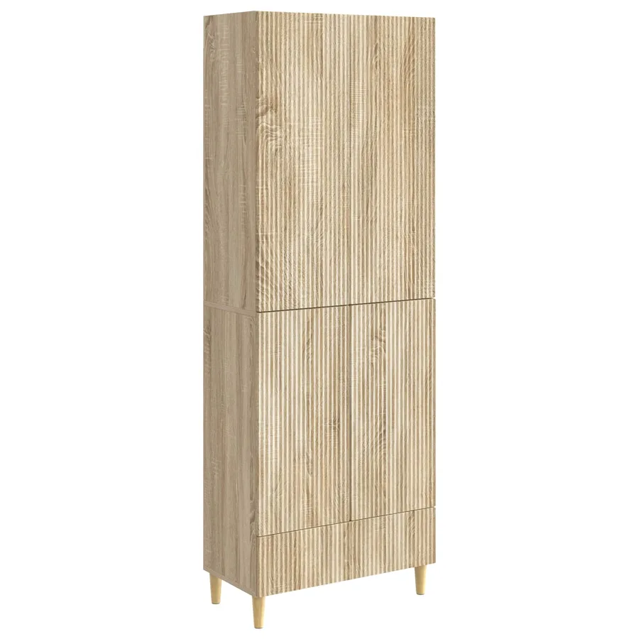 Ensemble de Meubles 2 pcs 66 x 34,5 x 95 cm Bois d'ingénierie - 2