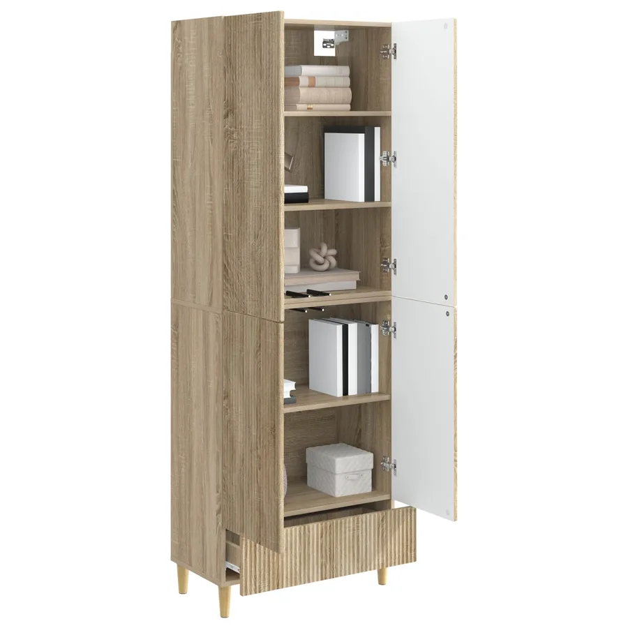 Ensemble de Meubles 2 pcs 66 x 34,5 x 95 cm Bois d'ingénierie - 3
