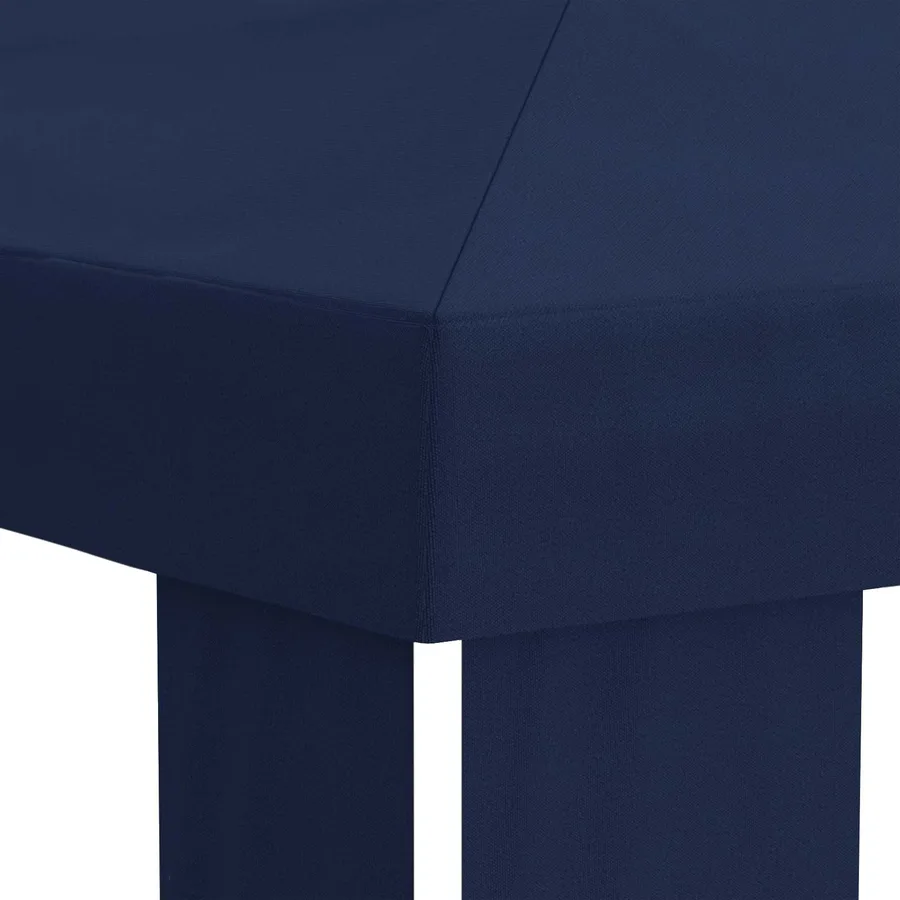 Housse de Gazebo 6 x 3 m Bleu Polyester 190 gsm - 5