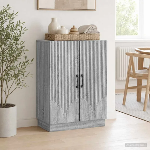 Buffet Sonoma gris 66 x 34,5 x 87 cm Bois d'ingénierie