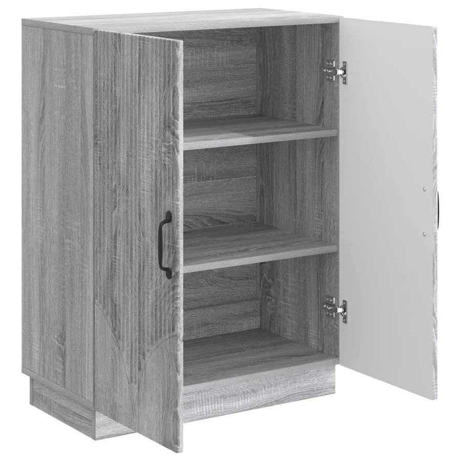 Buffet Sonoma gris 66 x 34,5 x 87 cm Bois d'ingénierie - 5