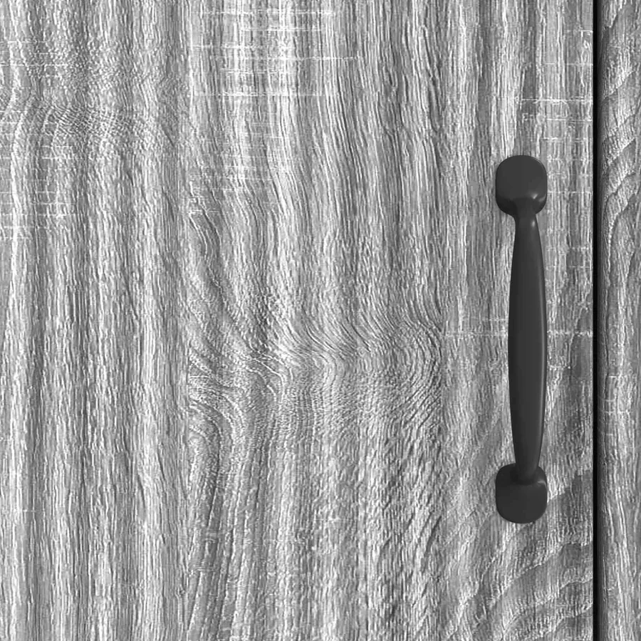 Buffet Sonoma gris 66 x 34,5 x 87 cm Bois d'ingénierie - 8