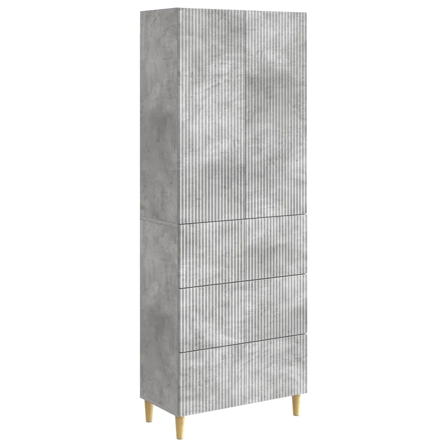 Ensemble de Meubles 2 pcs 66 x 34,5 x 90 cm Bois d'ingénierie - 2