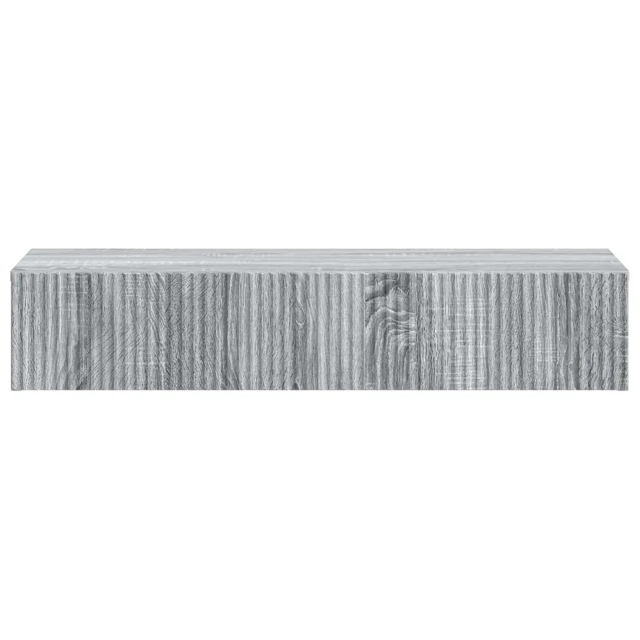 Table d'appoint murale Sonoma gris 87,5 x 34,5 x 17 cm - 5