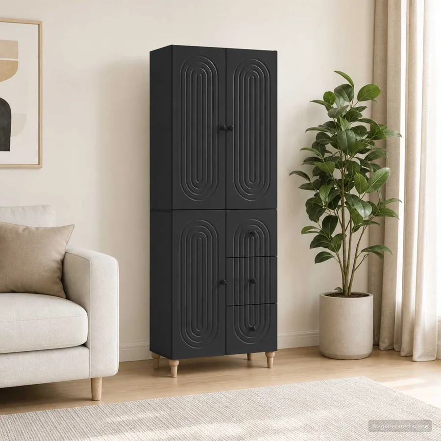 Ensemble de Meubles 2 pcs 66 x 34,5 x 90 cm Bois d'ingénierie