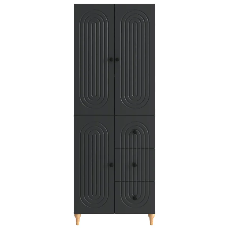 Ensemble de Meubles 2 pcs 66 x 34,5 x 90 cm Bois d'ingénierie - 5