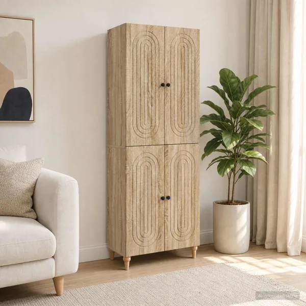 Ensemble de Meubles 2 pcs 66 x 34,5 x 90 cm Bois d'ingénierie
