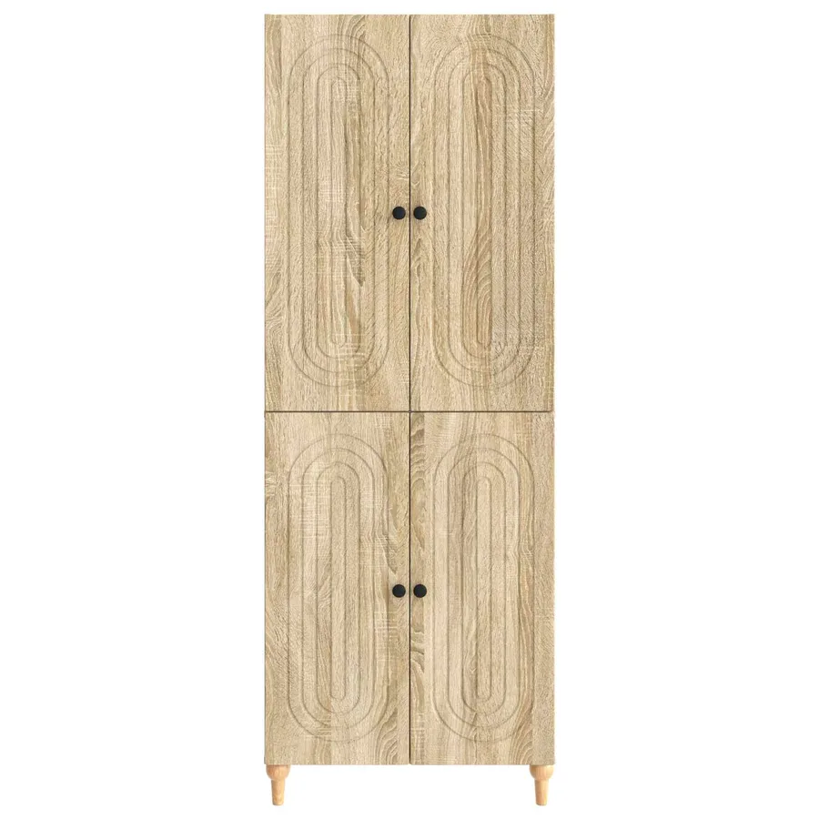 Ensemble de Meubles 2 pcs 66 x 34,5 x 90 cm Bois d'ingénierie - 5