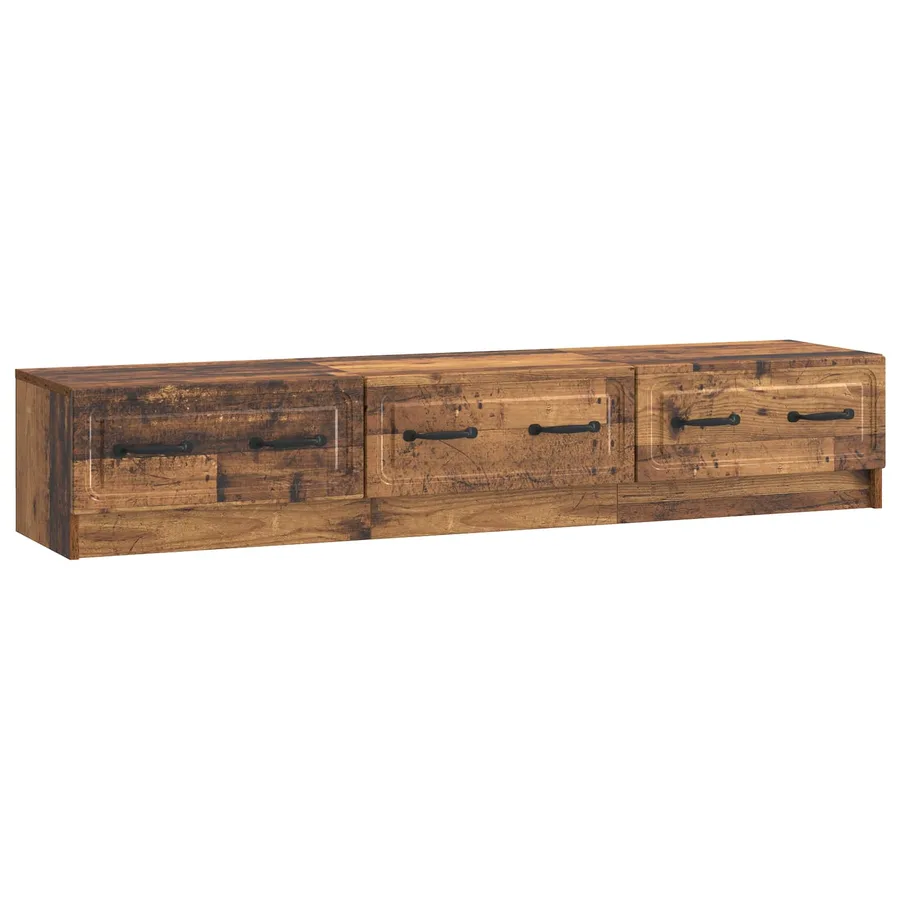 Meuble TV Bois ancien 147 x 34,5 x 27 cm Bois d'ingénierie - 2